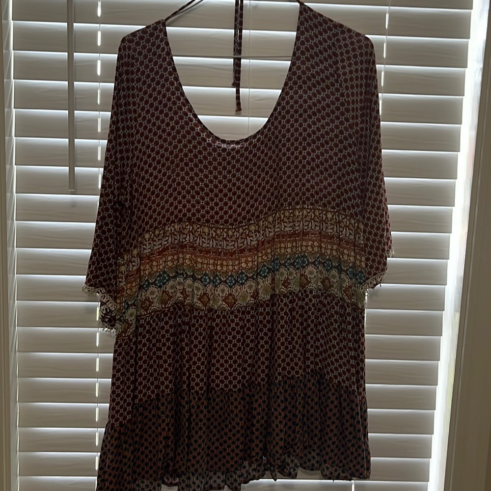 Multi-colored dress or top